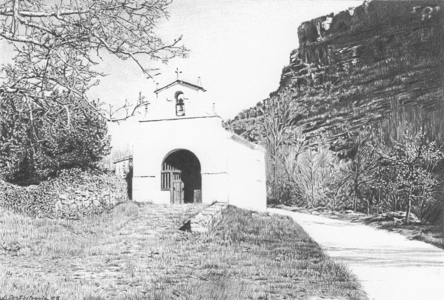 9 lugar de encuentro- ermita de s. cristobal-quintanilla escalada- burgos